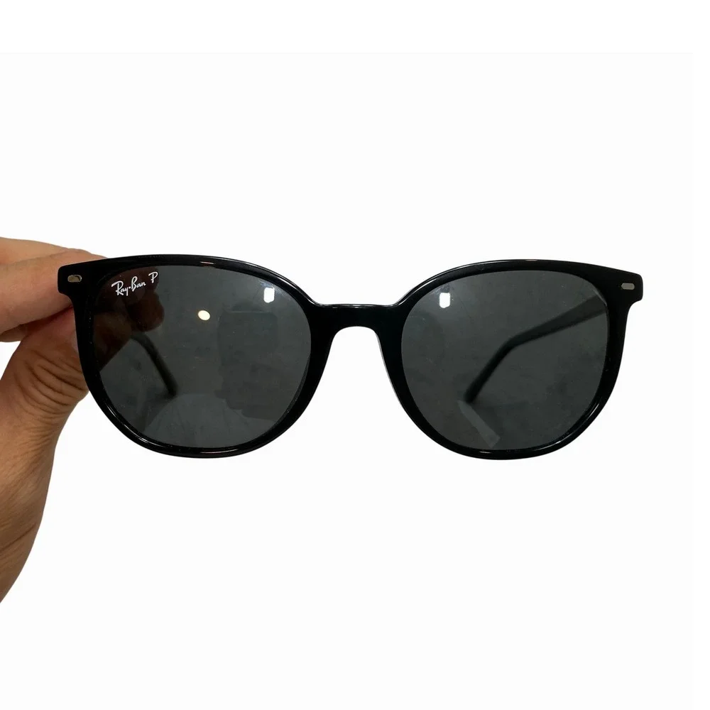 Ray-Ban RB2197 901/48 Elliot Sunglasses Unisex Black Polarized 52-19-45